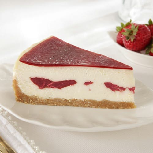 Strawberry Cream Cheesecake