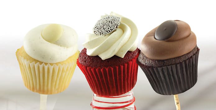 12 Assorted Cupcakes- Vanilla, Chocolate, & Red Velvet