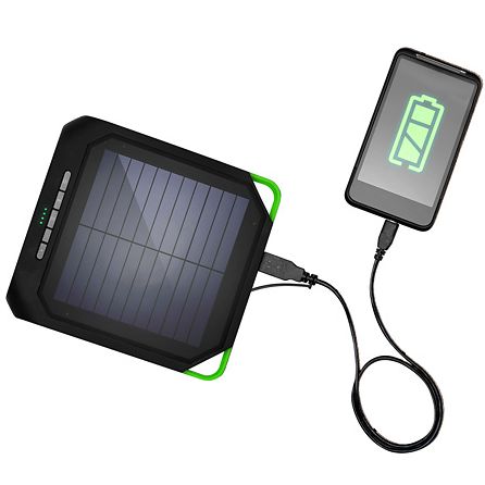 Eton NRKS200B Rugged Rukus Solar Bluetooth Audio System - Black & Green