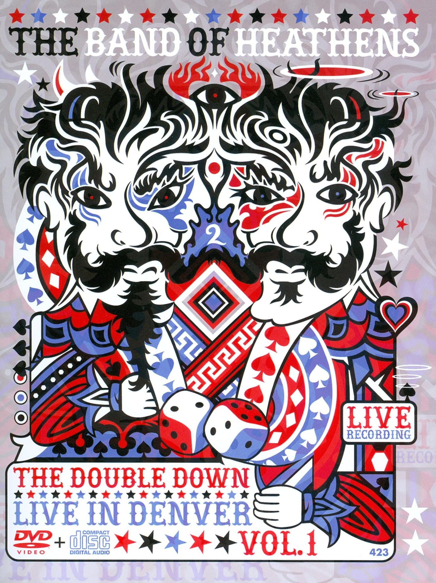 The Band of Heathens: The Double Down - Live in Denver, Vol. 1 [2 Discs] [DVD/CD]