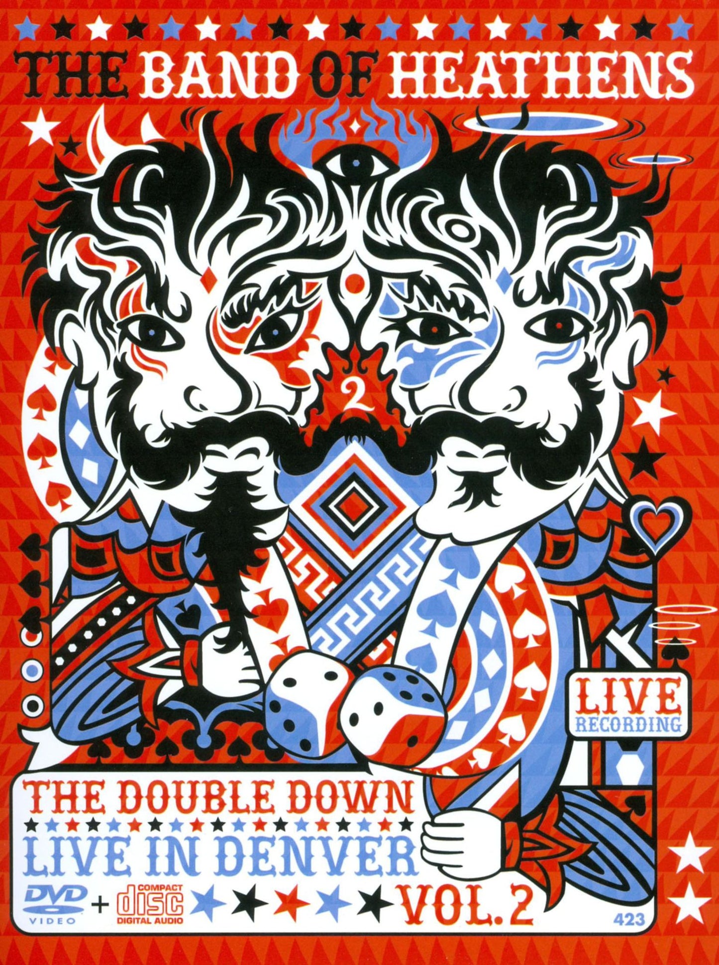 The Band of Heathens: The Double Down - Live in Denver, Vol. 2 [2 Discs] [DVD/CD]