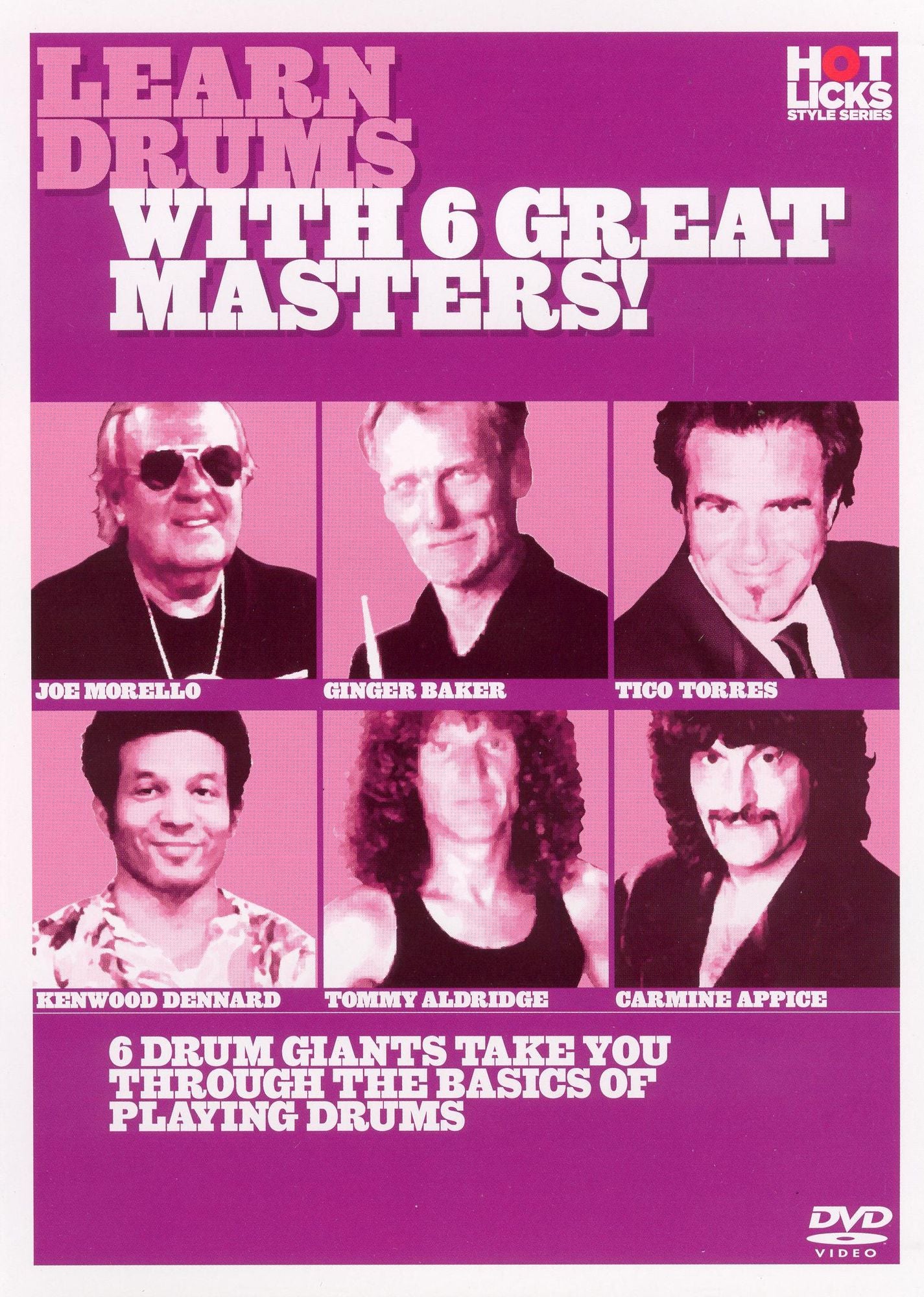 Learn Drums with 6 Great Masters