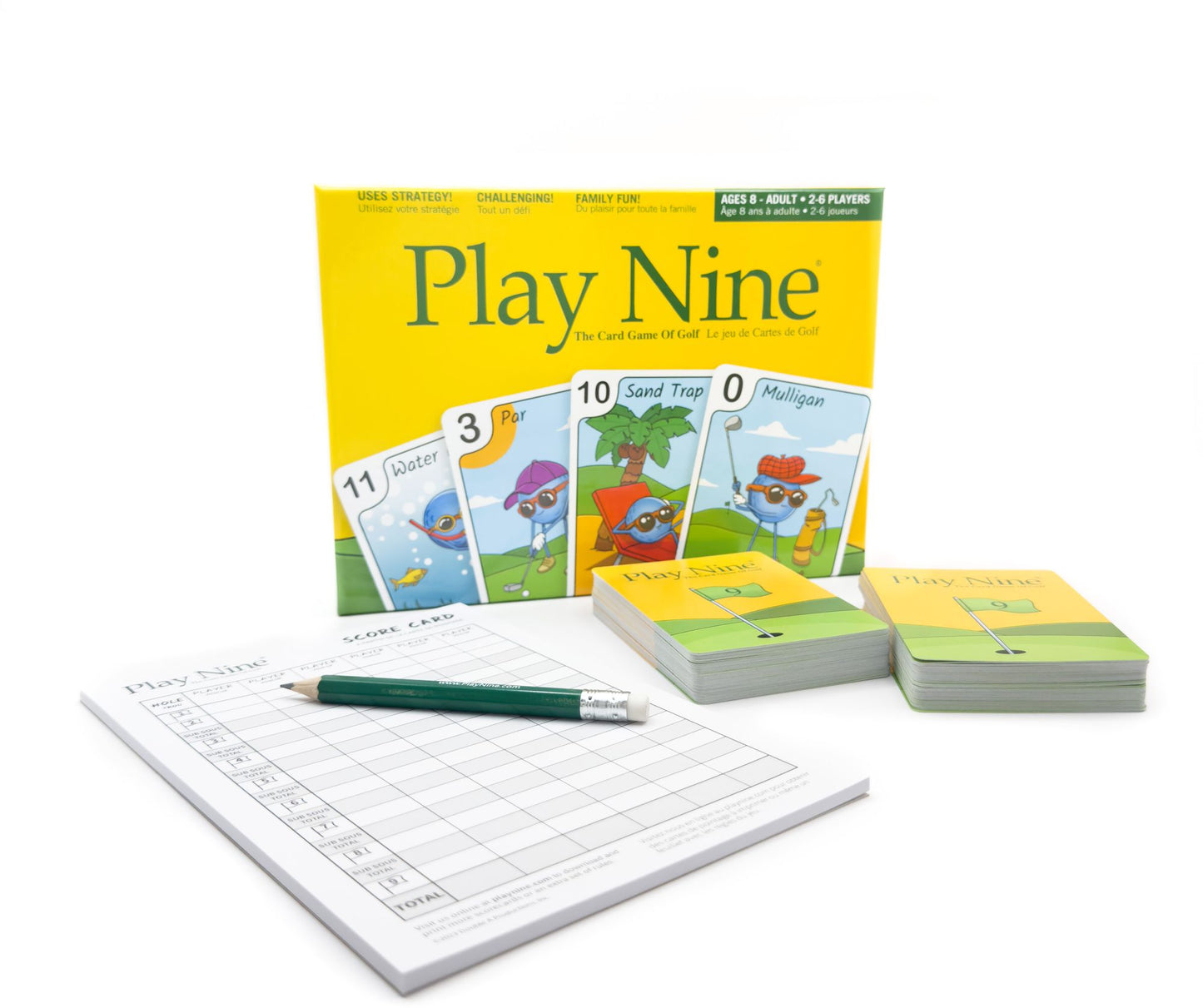 Play Nine - The Card Game of Golf! By Ceil Anderson and Kathy Assell