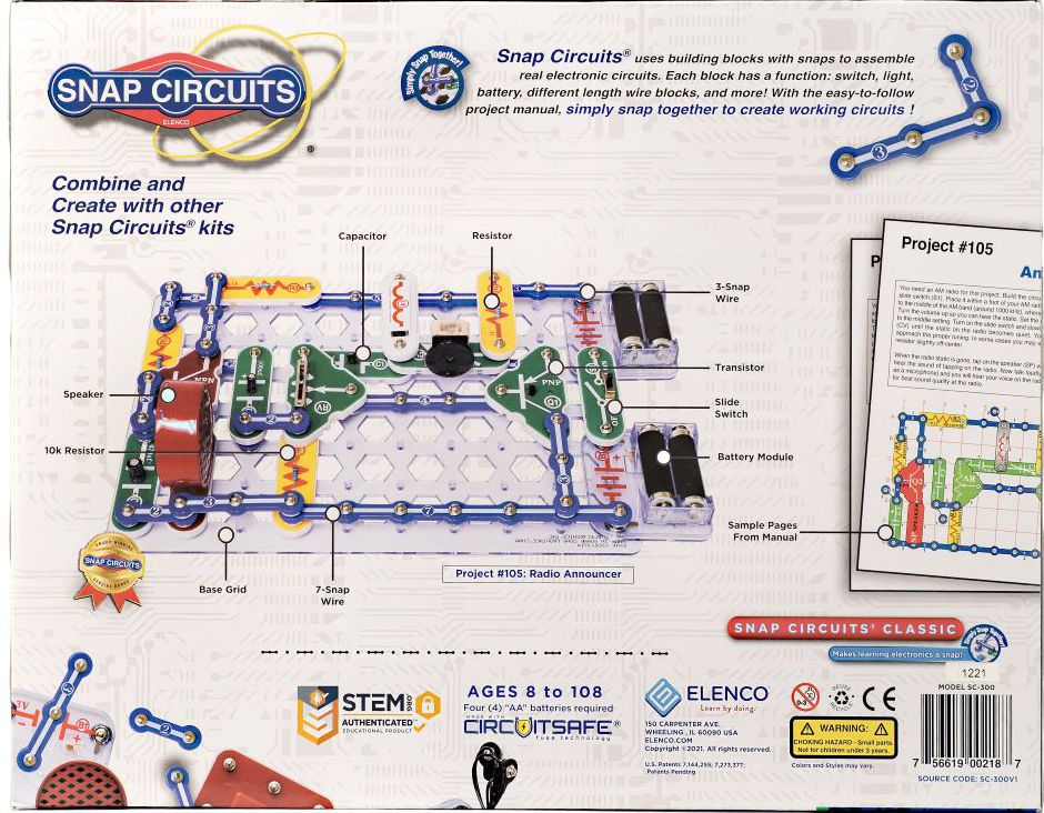 Snap Circuits 300-in-1