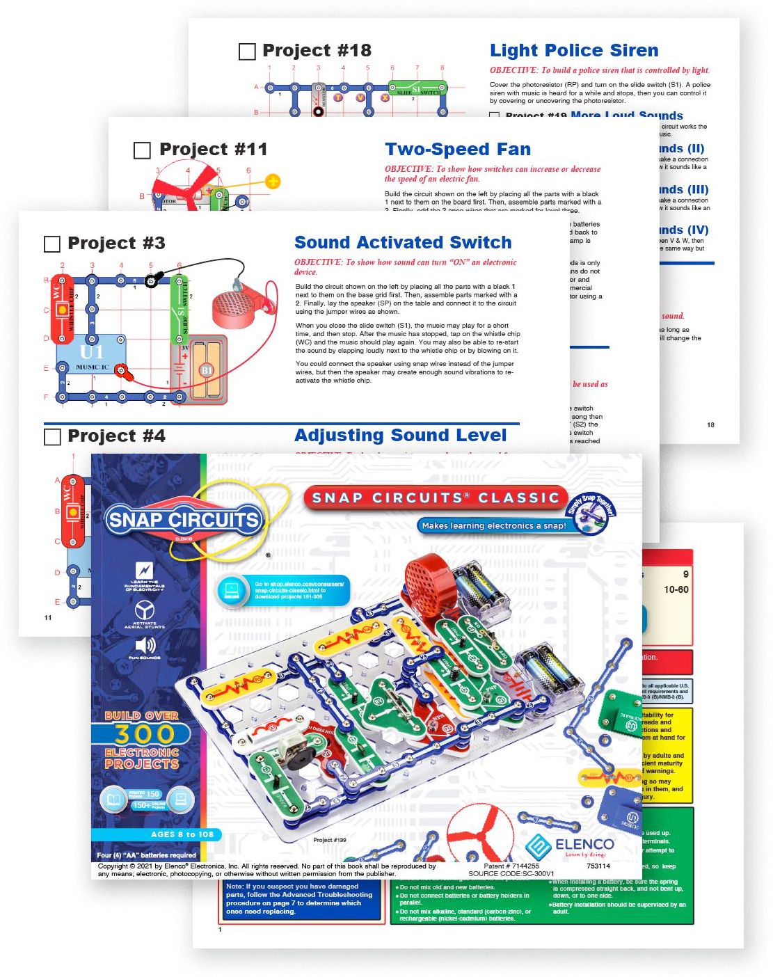 Snap Circuits 300-in-1