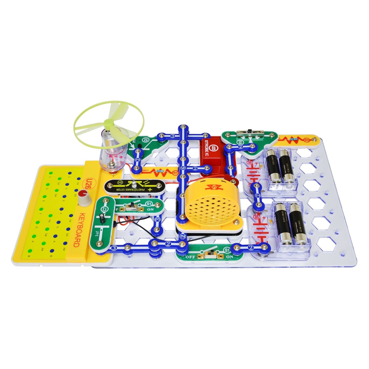 Snap Circuits Deluxe Light & Sound Combo