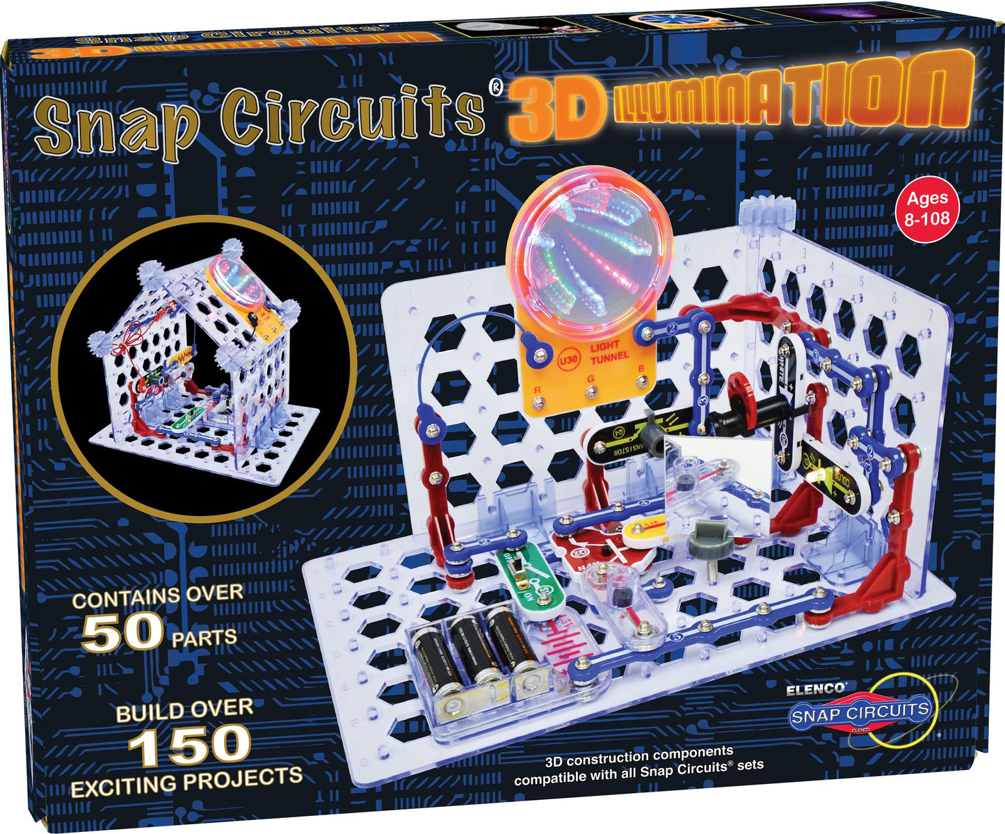 Snap Circuits 3-D Illumination