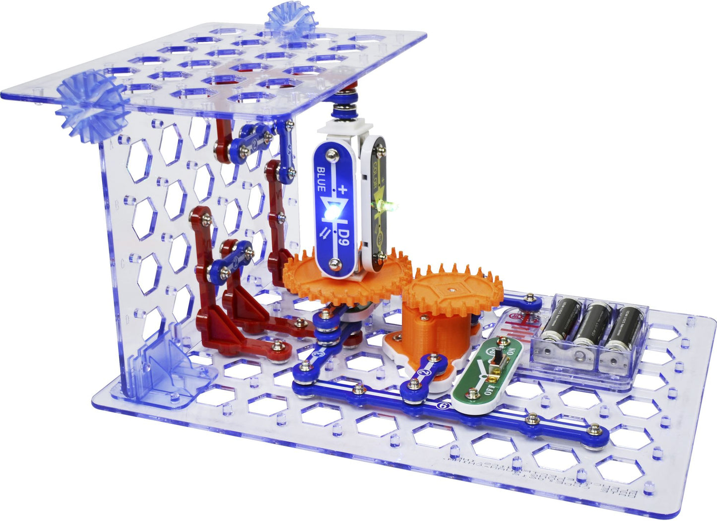 Snap Circuits 3-D M.E.G. (Magnetics, Electronics, Gears)