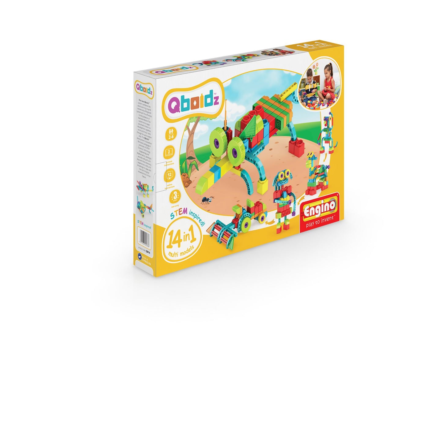 Engino Qboidz 14 In 1 Set