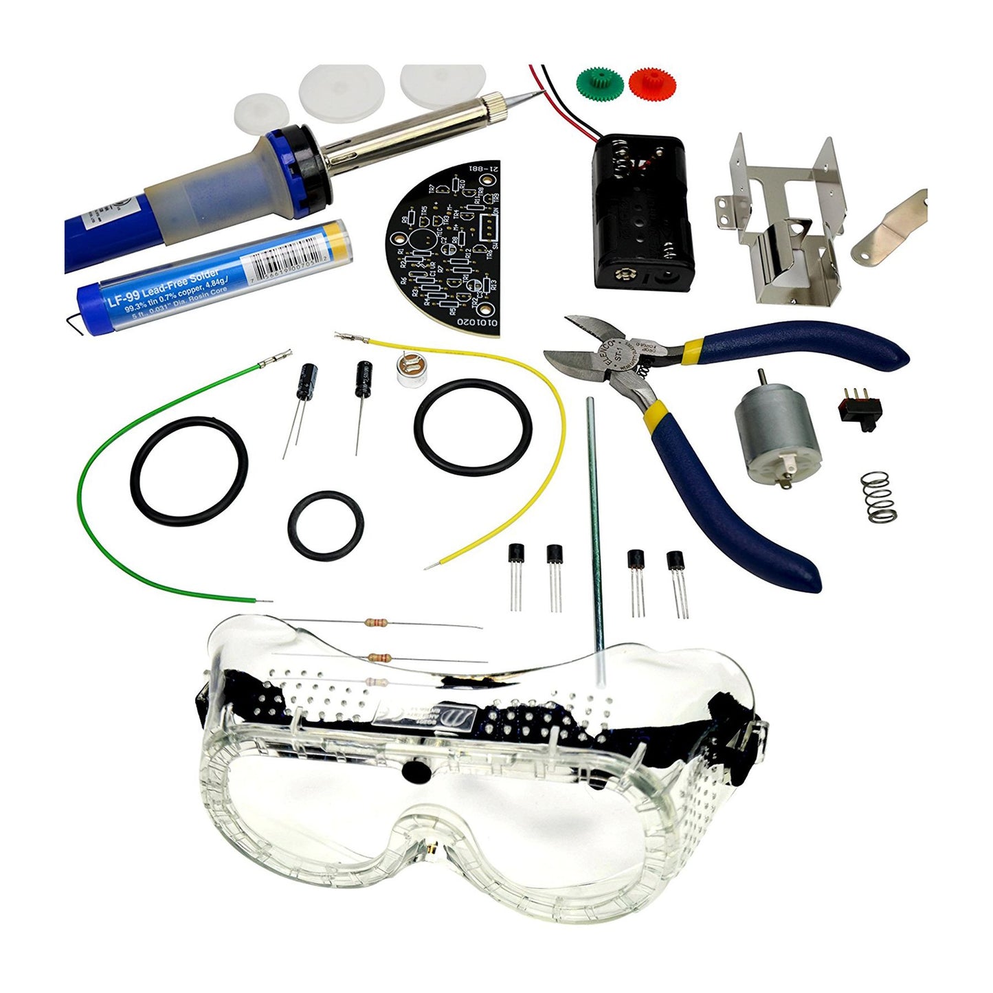 WEmake REVERSING SOUND CAR - LEARN TO SOLDER KIT