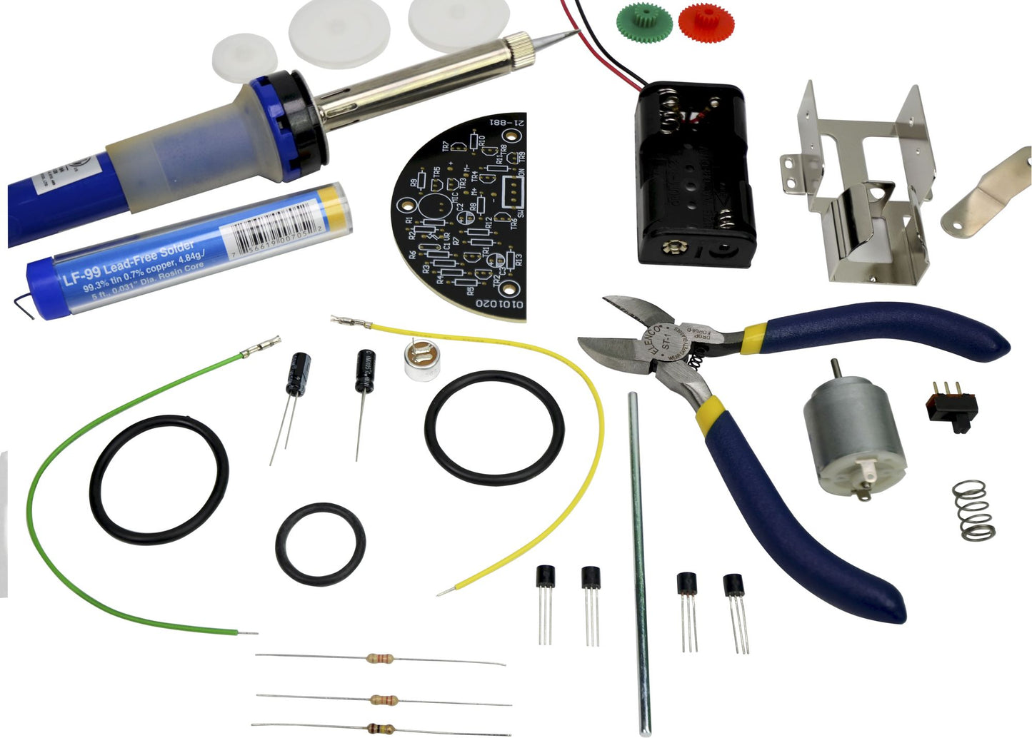 WEmake REVERSING SOUND CAR - LEARN TO SOLDER KIT