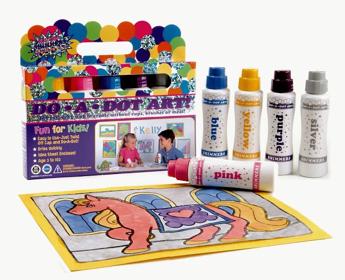 Do-A-Dot Art 5 Pack Shimmers