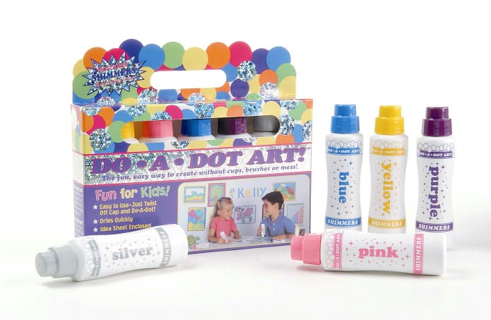Do-A-Dot Art 5 Pack Shimmers