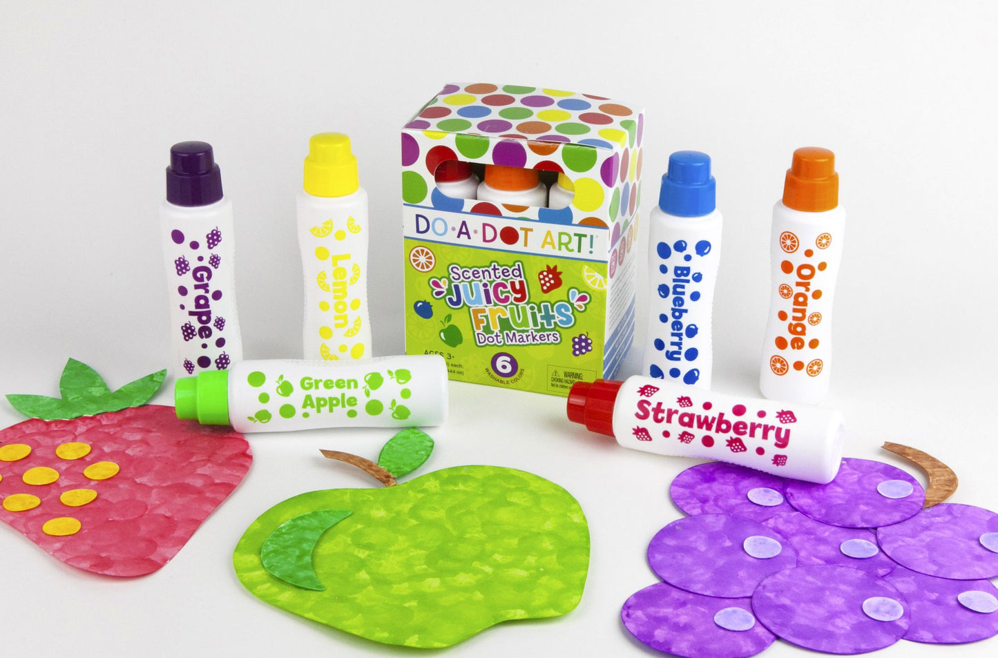 Do-A-Dot Art 6 Pack Scented Juicy Fruits Markers