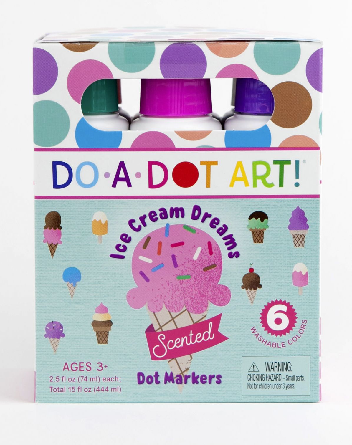 Do-A-Dot Art! 6 Pack Scented Ice Cream Dreams Markers