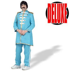 Peter Alan Inc 6129 60 s Musician Blue Adult Costume Size X-Large