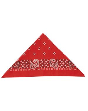 Peter Alan Inc. 7613R Polyester Bandana - Red