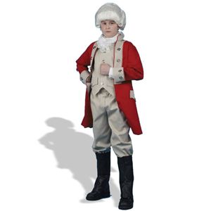 Peter Alan Inc 17874 British Redcoat Child Costume Size Small- Size 4-6