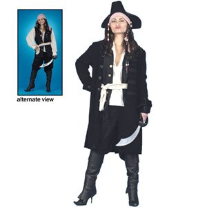 Peter Alan Inc 17880 Caribbean Pirate Queen Adult Costume Size Medium- Women 8-10