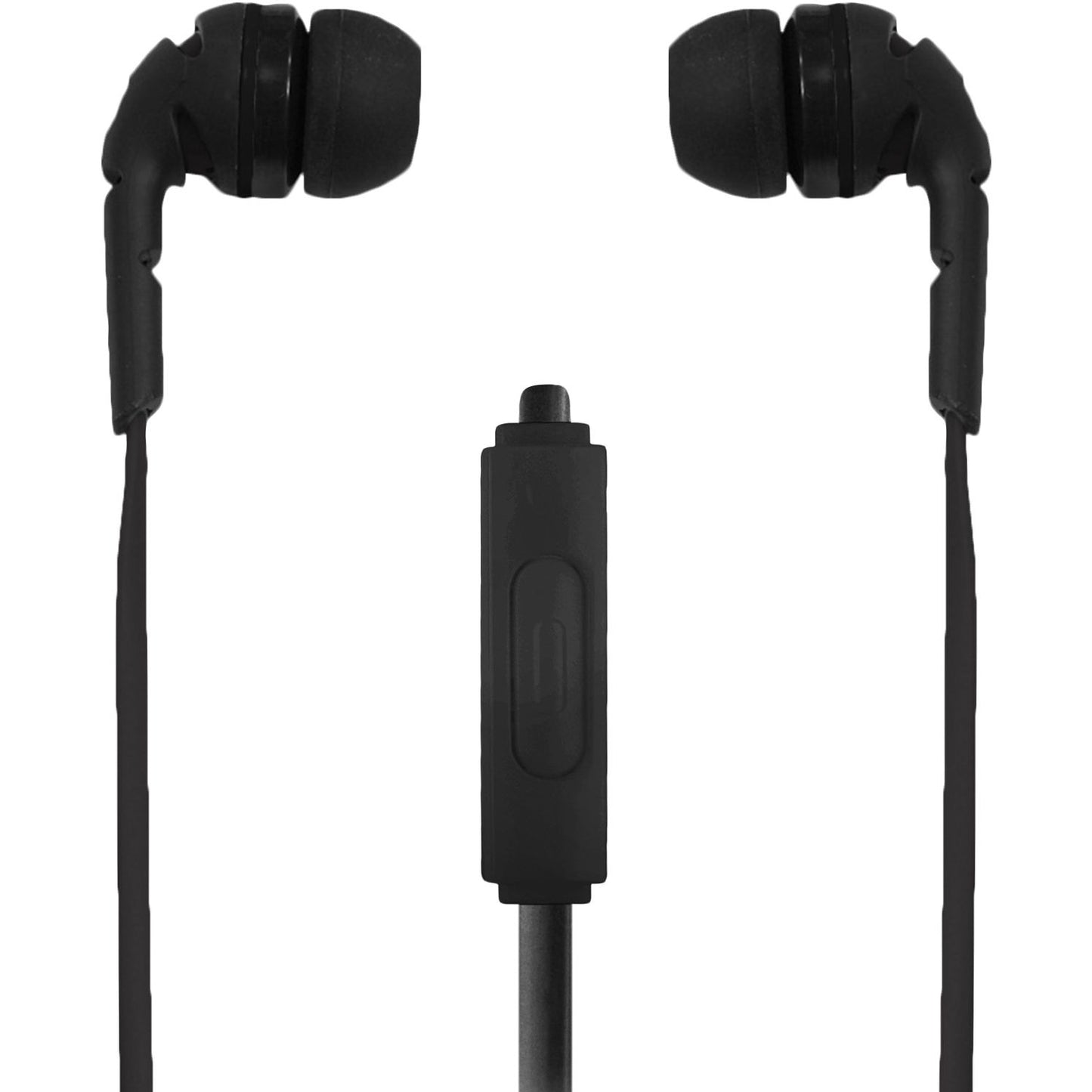 Ecko Ekuampbk Amped Earphones Mic Black