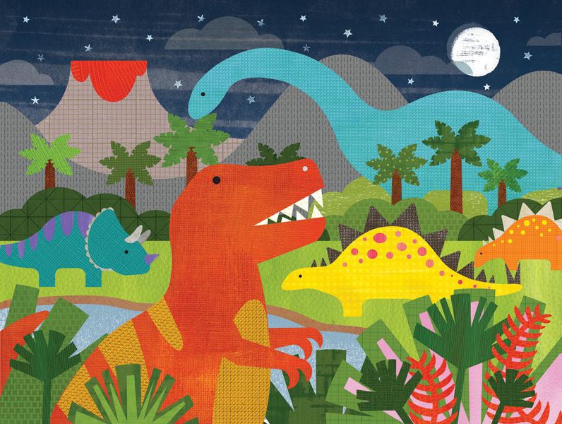 Dinosaur Kingdom 24pc Floor Puzzle