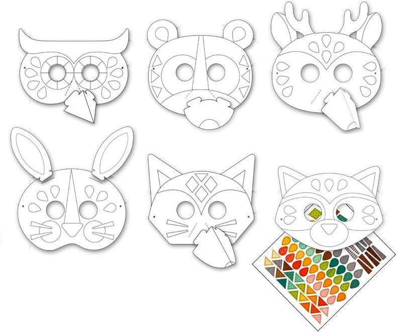 My Crafty Forest Animals Mask Kit