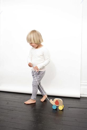 Elephant Wood Pull Toy