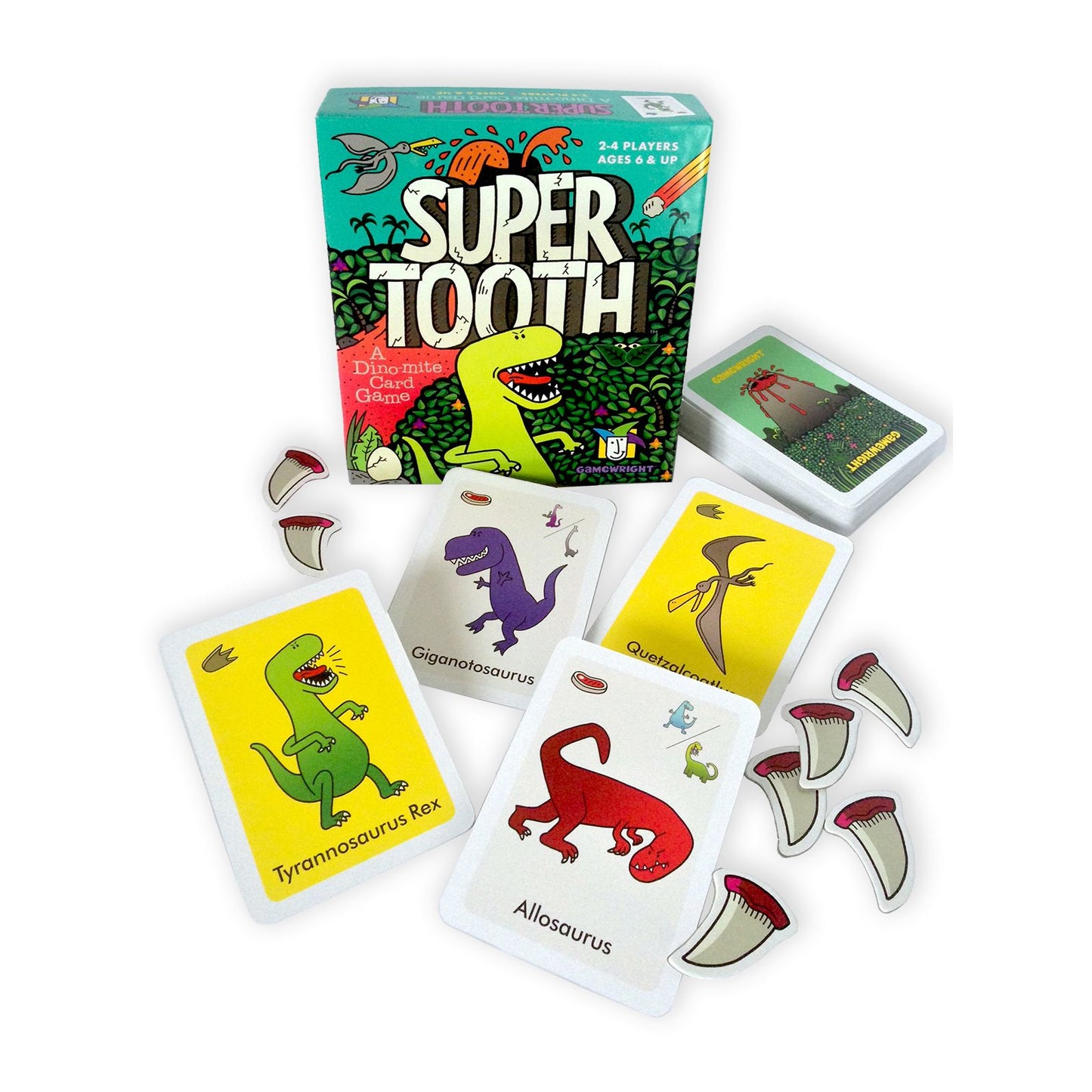 SUPER TOOTH. A Dino-mite Card Game