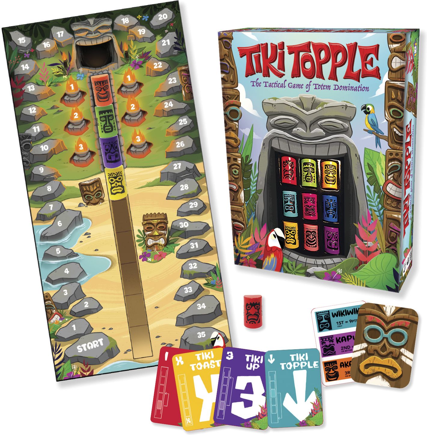 Tiki Topple