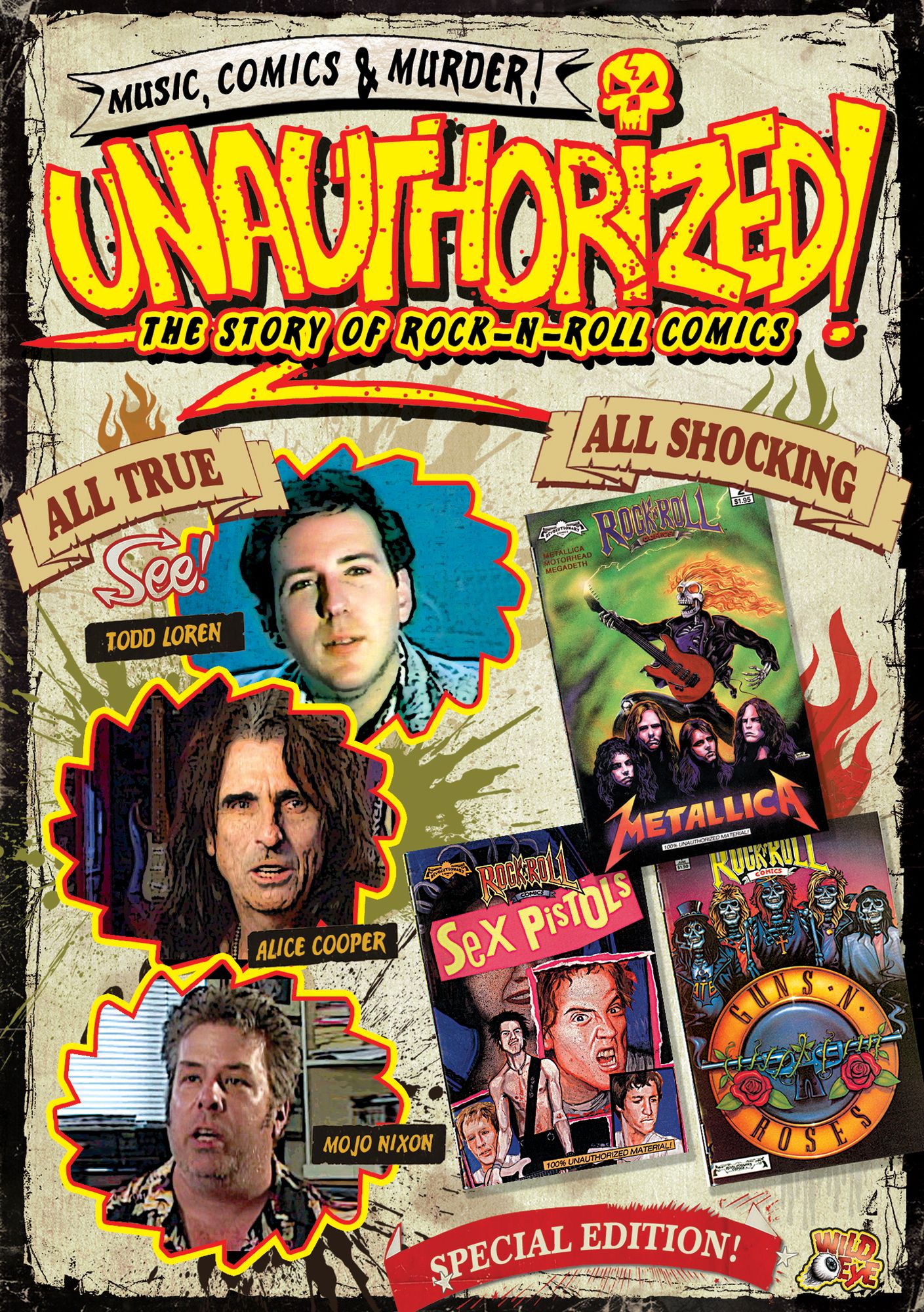 Unauthorized: The Story of Rock-N-Roll Comics