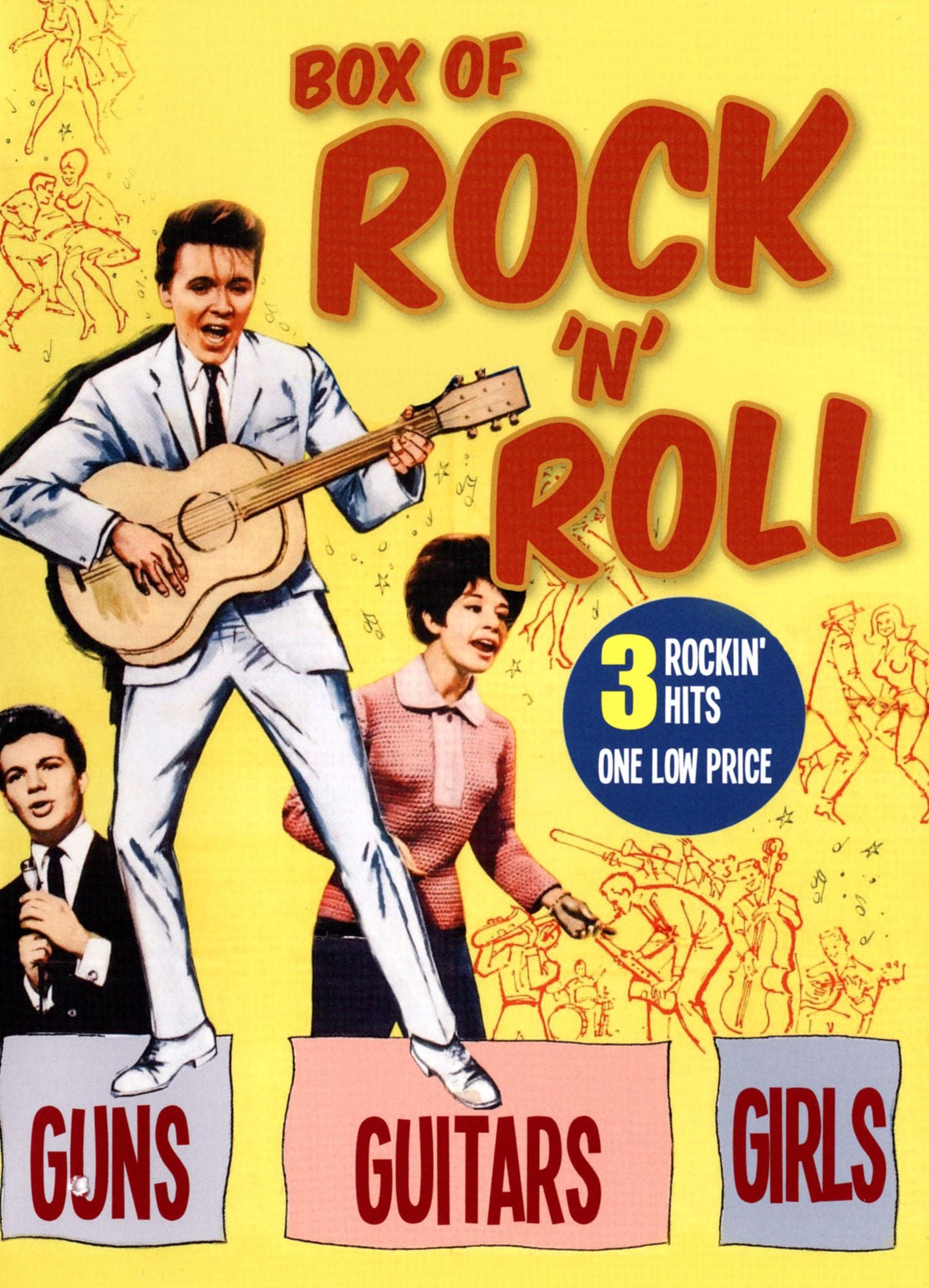 Box of Rock 'n' Roll: Guns Guitars Girls