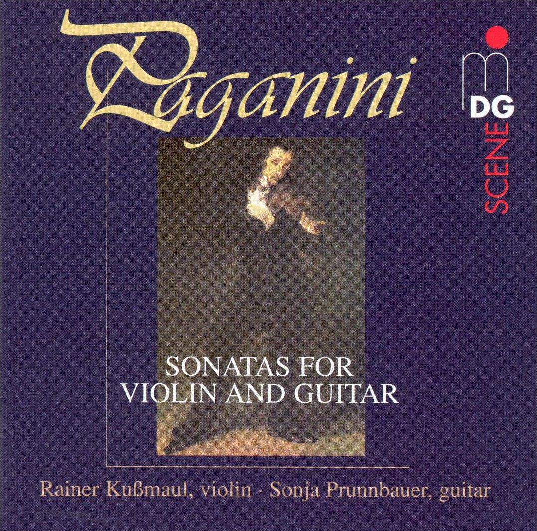 Paganini: Sonatas For Violin And Guitar