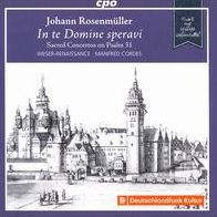 Johann Rosenmüller: In te Domine speravi