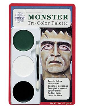 Mehron Inc. 403CFR Tri Color Pallettes Monster