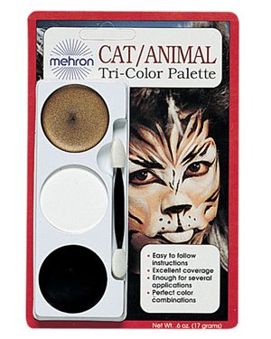 Mehron Inc. 403CT Tri Color Pallettes Cat