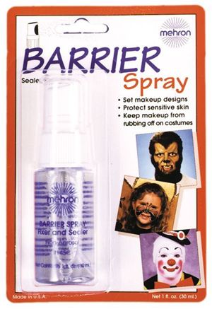 Costumes For All Occasions Dd111 Barrier Spray Carded 1 Oz