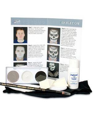 Mehron Inc. KMPSM Skeleton Character Makeup Kit