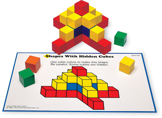LEARNING RESOURCES LER0273 CREATIVE COLOR CUBES ACTIVITY SET