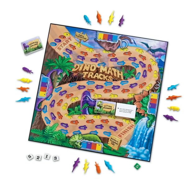 Dino Math Tracks® Game