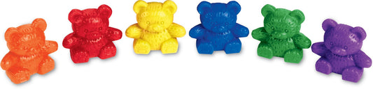 LEARNING RESOURCES LER0729 COUNTERS BABY BEAR 6 COLORS 102-PK