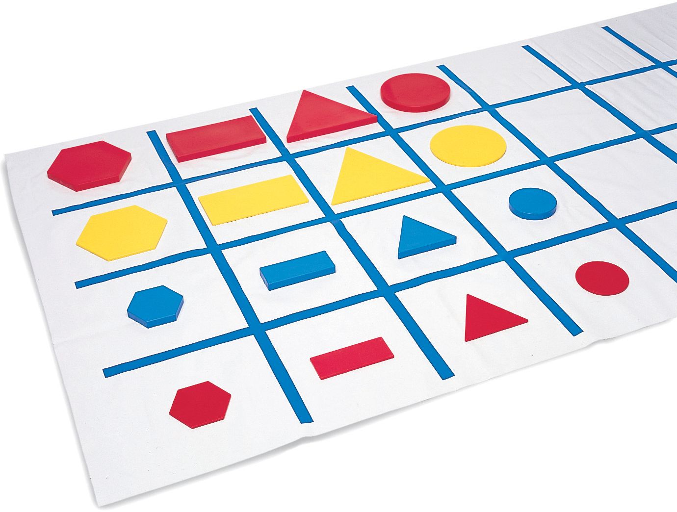 LEARNING RESOURCES LER0215 GRAPH IT! MAT GRID/VENN DIAGRAM-42 X 72 MAT 4 X 12 GRID