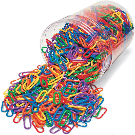 LEARNING RESOURCES LER0260 RAINBOW LINK N LEARN-1-5/8 X 3/4 IN BUCKET