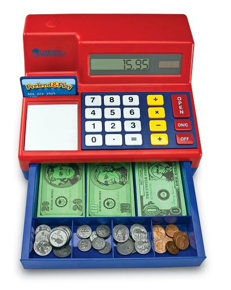 Pretend & Play® Calculator Cash Reg