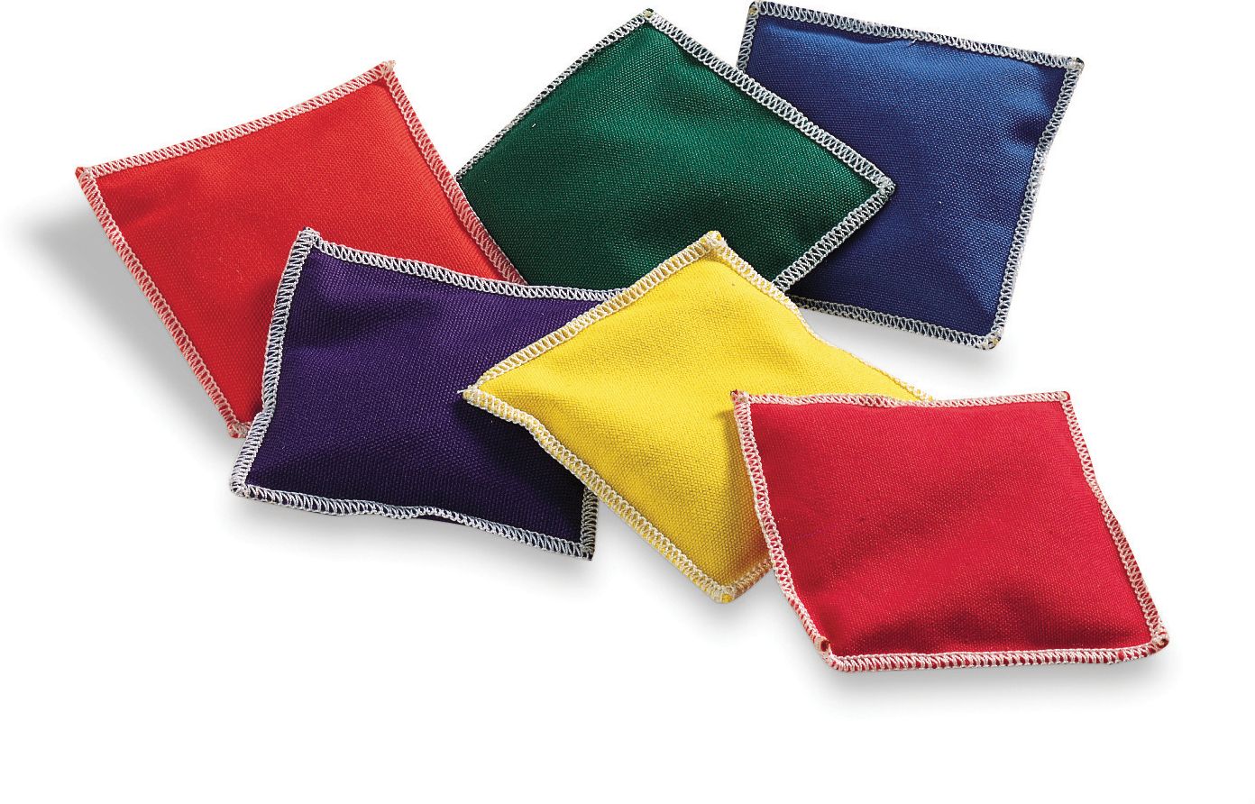 LEARNING RESOURCES LER0545 BEAN BAGS RAINBOW-6/PK