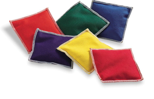 LEARNING RESOURCES LER0545 BEAN BAGS RAINBOW-6/PK