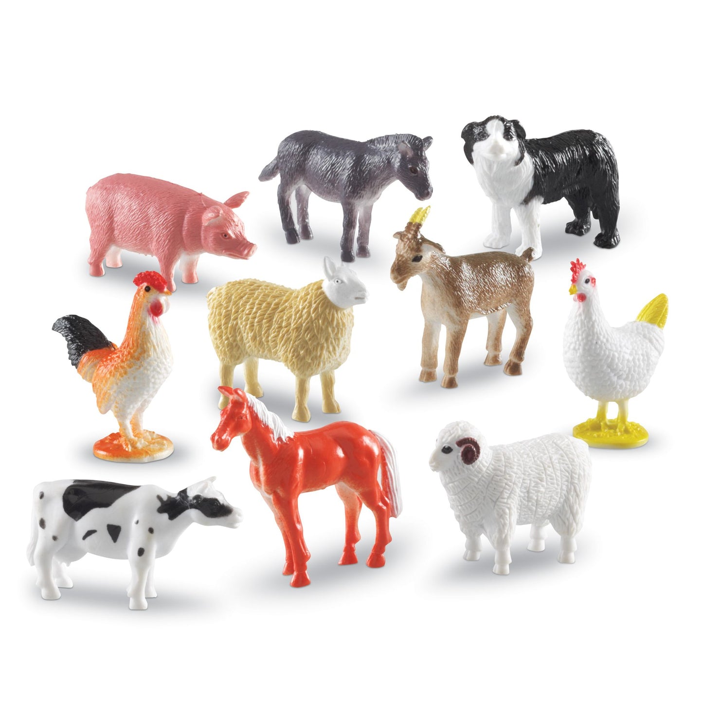 Learning Resources Farm Animal Counters, Set of 60