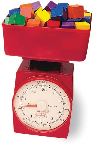 LEARNING RESOURCES LER2066 PLATFORM SCALE 2.2KG/5 LB.