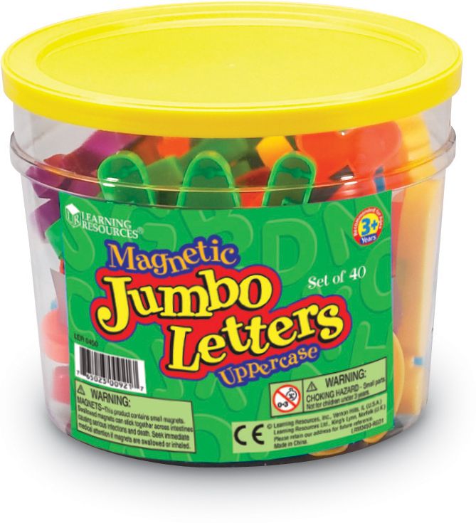 Jumbo Uppercase Magnetic Letters