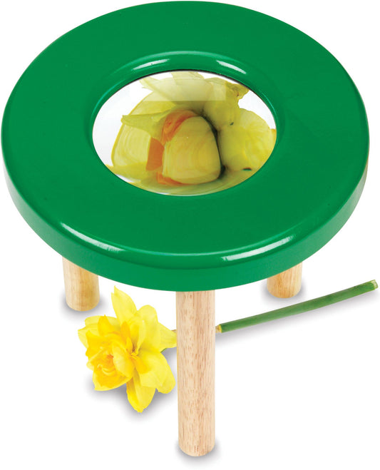 LEARNING RESOURCES LER2905 TABLE-TOP TRIPOD MAGNIFIER-7H X 9D 4-1/2 LENS DIAMATER