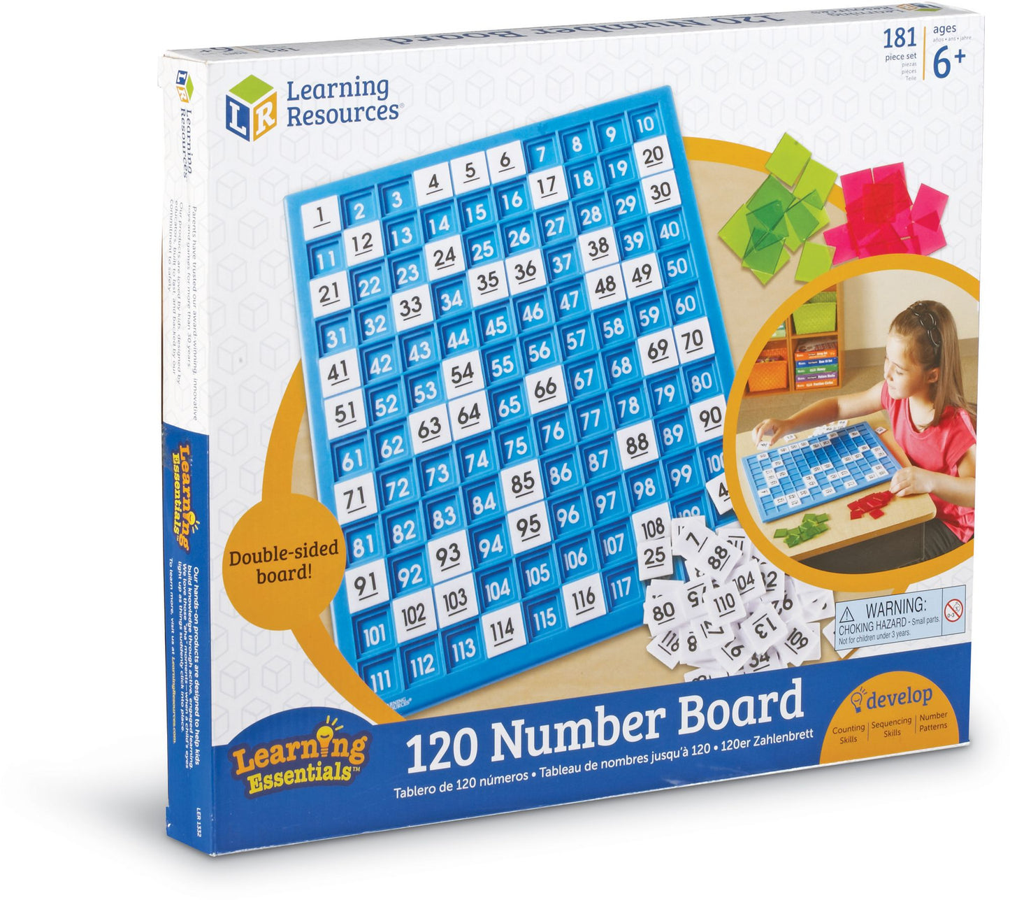 Learning Essentials 120 Number Board